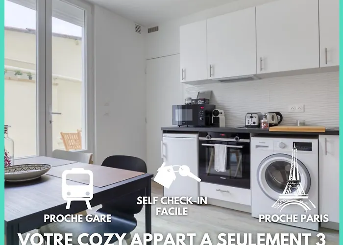 Cozy Appart 4 Proche Gare - Cozy Houses